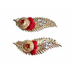 Thumbnail for Leaf Shaped Kumkum Holder - 1 Piece - Distacart