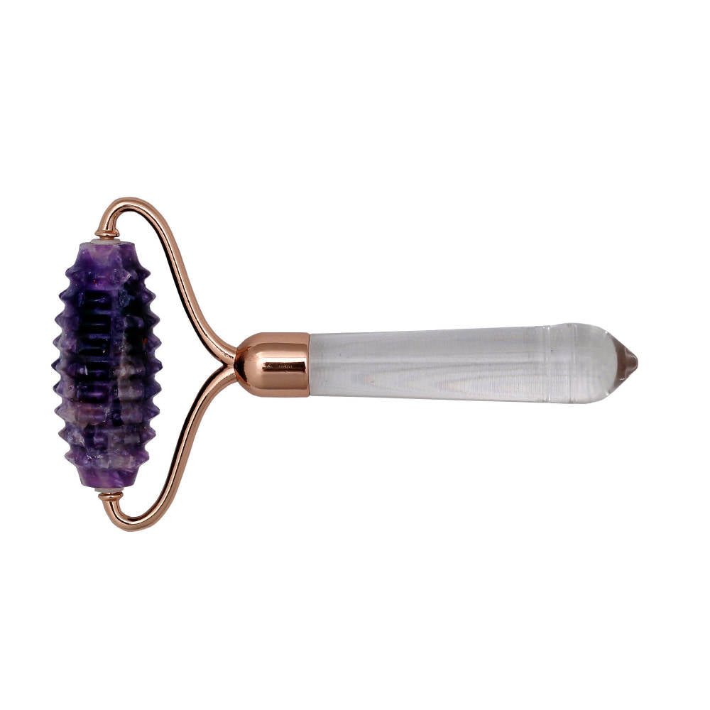 Zobha Genuine Amethyst Spike Head Roller Online