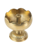 Thumbnail for Spillbox Gold-Toned Brass Diya Pooja Essential - Distacart