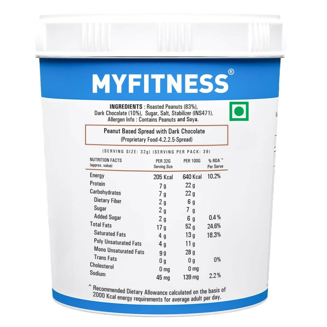 Myfitness Chocolate Peanut Butter Smooth - Distacart