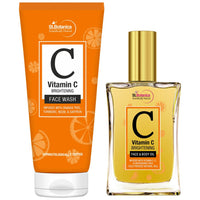 Thumbnail for St.Botanica Vitamin C Brightening Face Wash And Face And Body Oil Combo