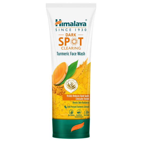 Himalaya Herbals Dark Spot Clearing Turmeric Face Wash - Distacart