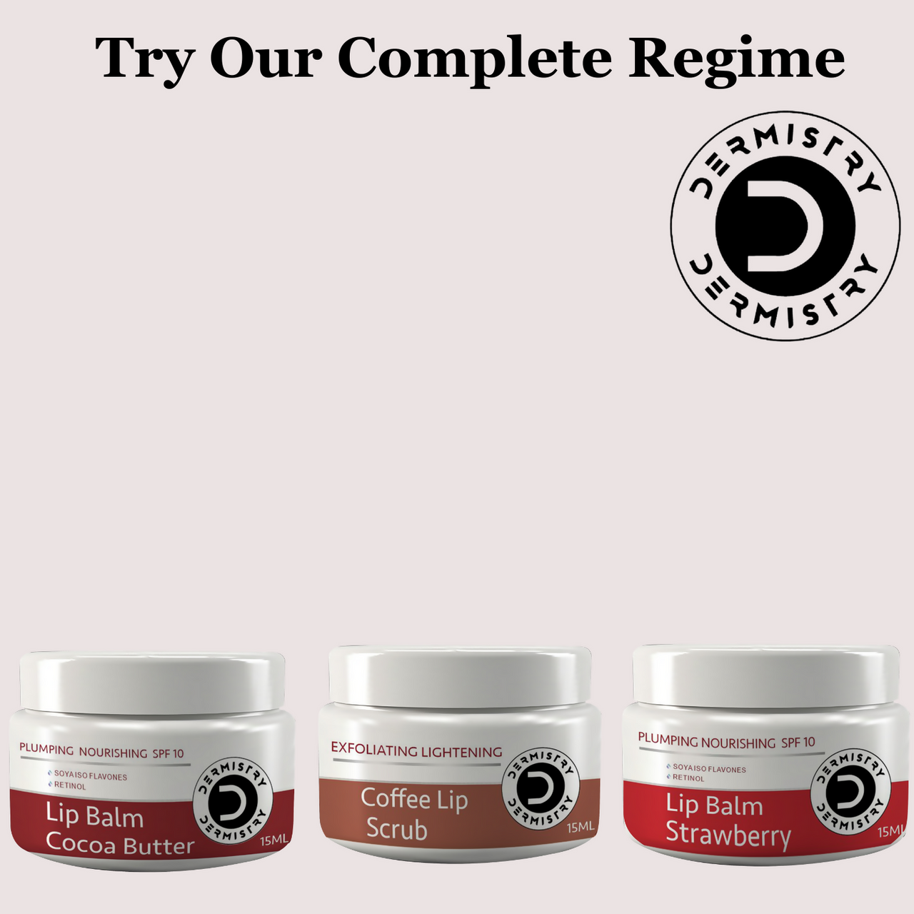 Dermistry Cocoa Butter Lip Care Tint Balm Plumping Nourishing Retinol SPF 10 for Glossy Lips - Distacart