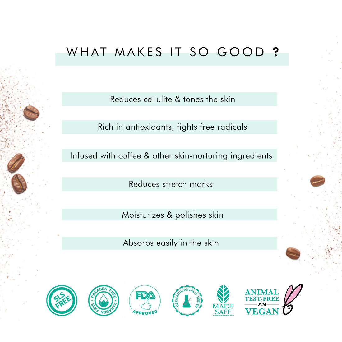 mCaffeine Raw Coffee Body Polishing Oil - Distacart