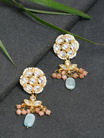Thumbnail for Kundan Earrings - Ruby Raang - Distacart