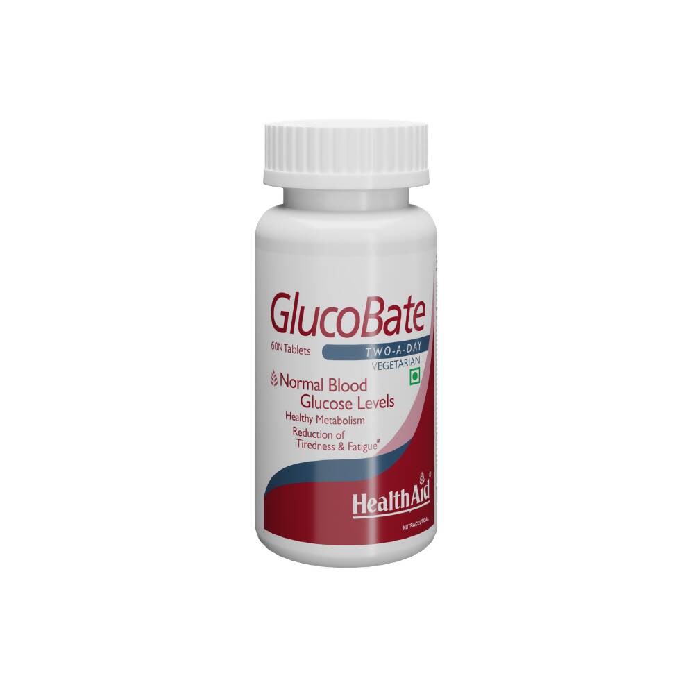 HealthAid GlucoBate Tablets - Distacart