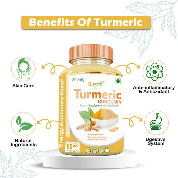 Divya Shree Turmeric Curcumin Capsules - Distacart