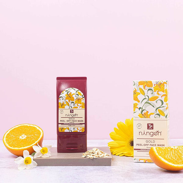 Ningen Gold Peel Off Face Mask - Distacart