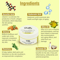 Thumbnail for Globus Naturals Hyaluronic Acid and Vitamin C skin Lightening Brightening Cream - Distacart