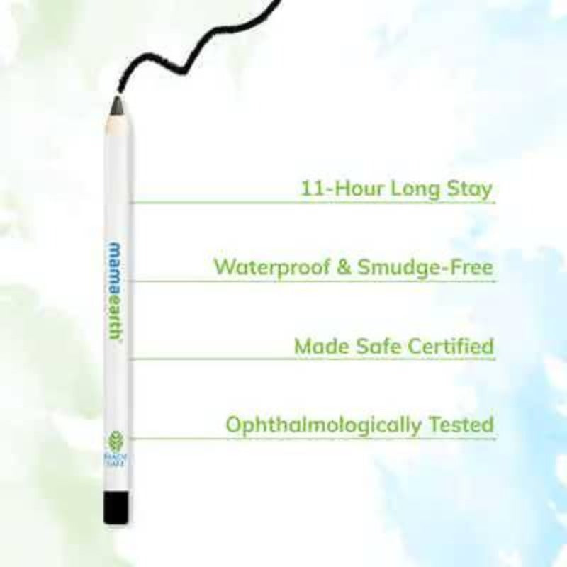 Mamaearth Charcoal Black Long Stay Kohl