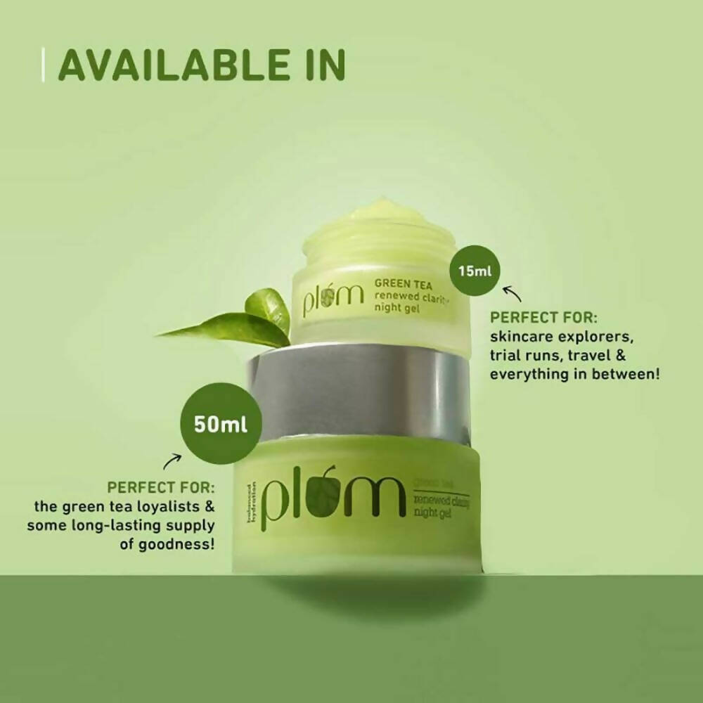 Plum Green Tea Renewed Clarity Night Gel - Distacart