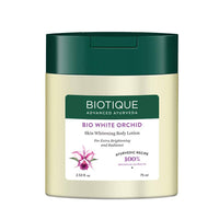 Thumbnail for Biotique Advanced Ayurveda Bio White Orchid Skin Whitening Body Lotion 75Ml