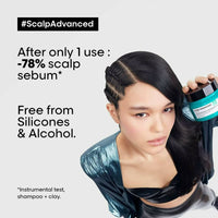 Thumbnail for L'Oreal Paris Professionnel Scalp Advanced Anti-Oiliness 2-In-1 Deep Purifier Clay With 3% AHA - Distacart