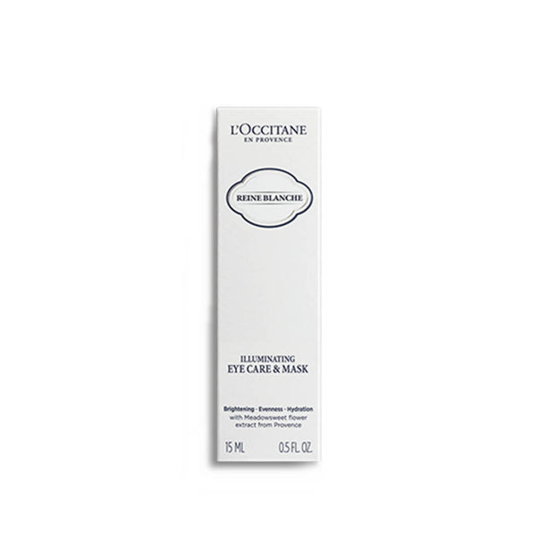 L'Occitane Reine Blanche Illuminating Eye Care & Mask - Distacart