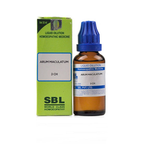 SBL Homeopathy Arum Maculatum Dilution