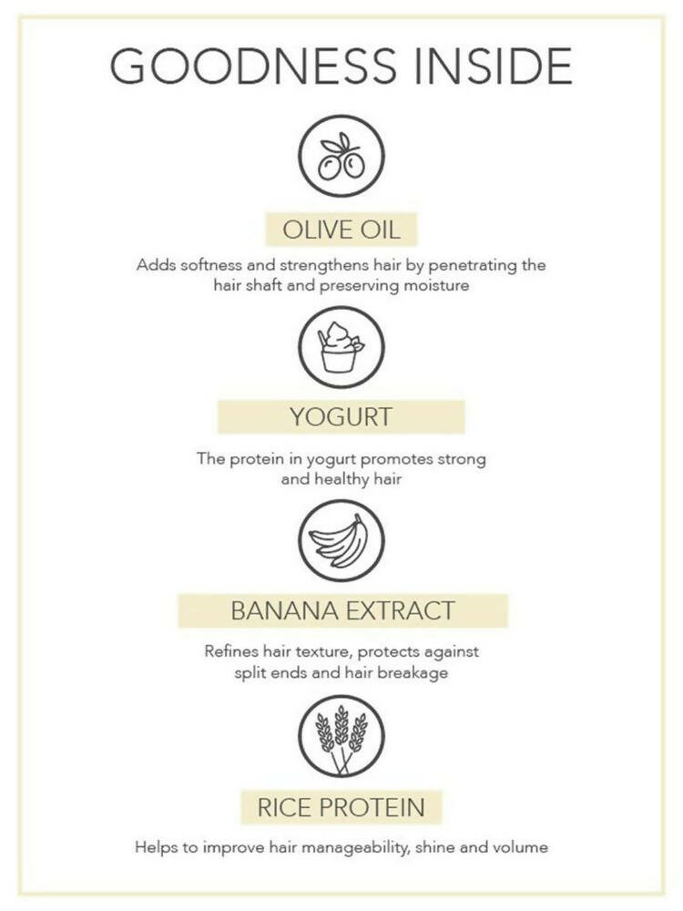 Fabessentials Banana Rice Water Yogurt Shampoo - Distacart