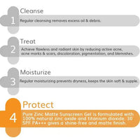 Thumbnail for The Derma Co Pure Zinc Matte Sunscreen Gel for Sensitive Skin