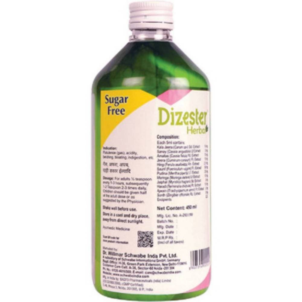 Dr. Willmar Schwabe India Dizester Herbal - Distacart