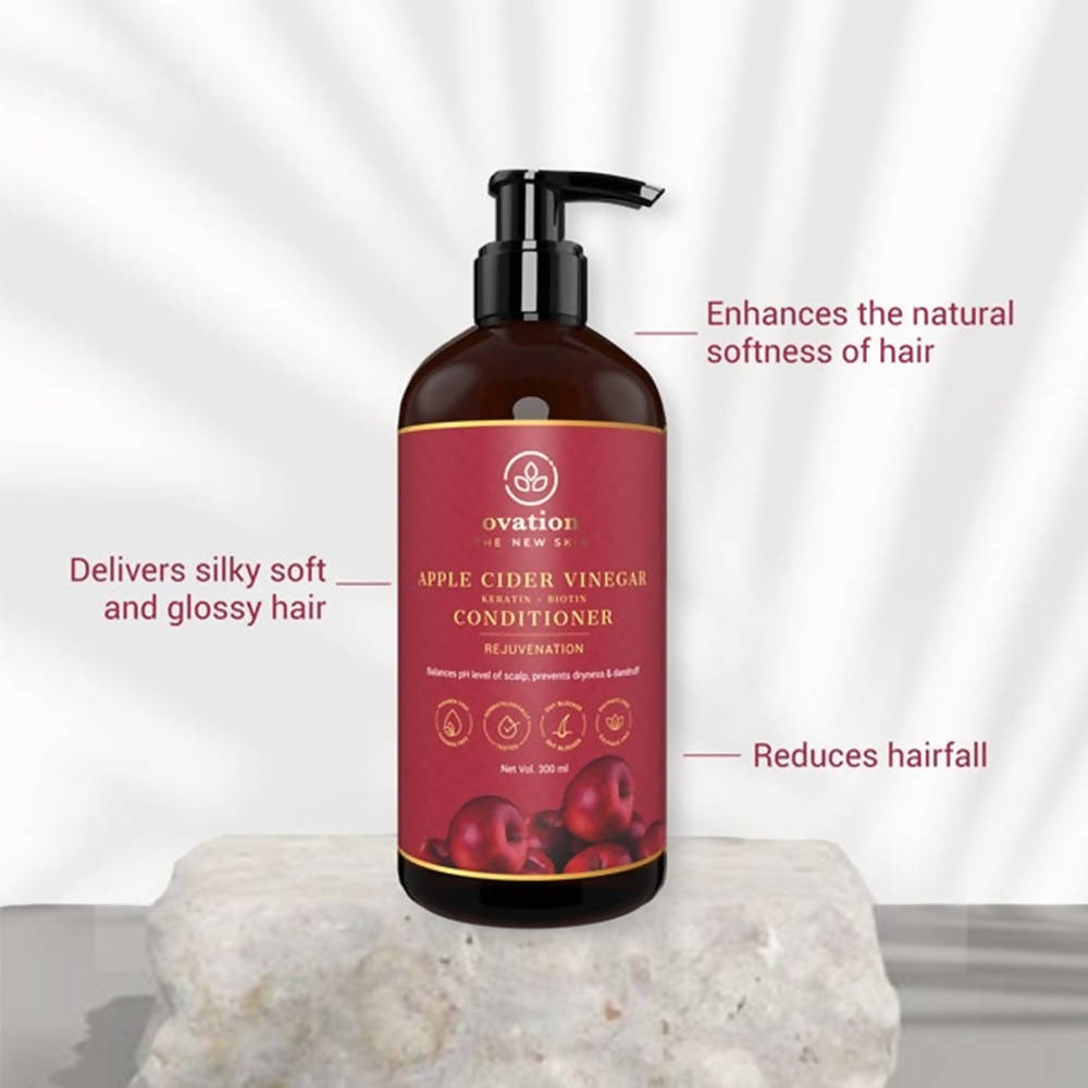 Ovation Apple Cider Vinegar (Keratin+Biotin) Conditioner