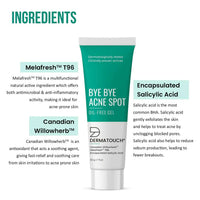 Thumbnail for Dermatouch Bye Bye Acne Spot Oil-Free Gel - Distacart