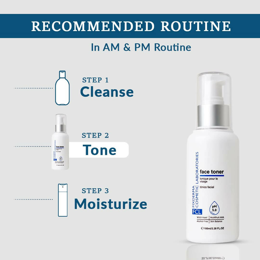 FCL Face Toner | Refreshes Skin, Minimizes Pores - Distacart