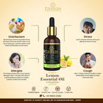 Thumbnail for Tamas Pure Ayurveda 100% Organic Lemon Essential Oil-USDA Certified Organic - Distacart