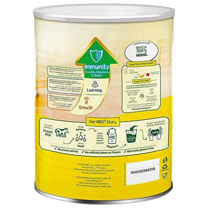 Nestle Nido Forti Grow Milk Powder - Distacart