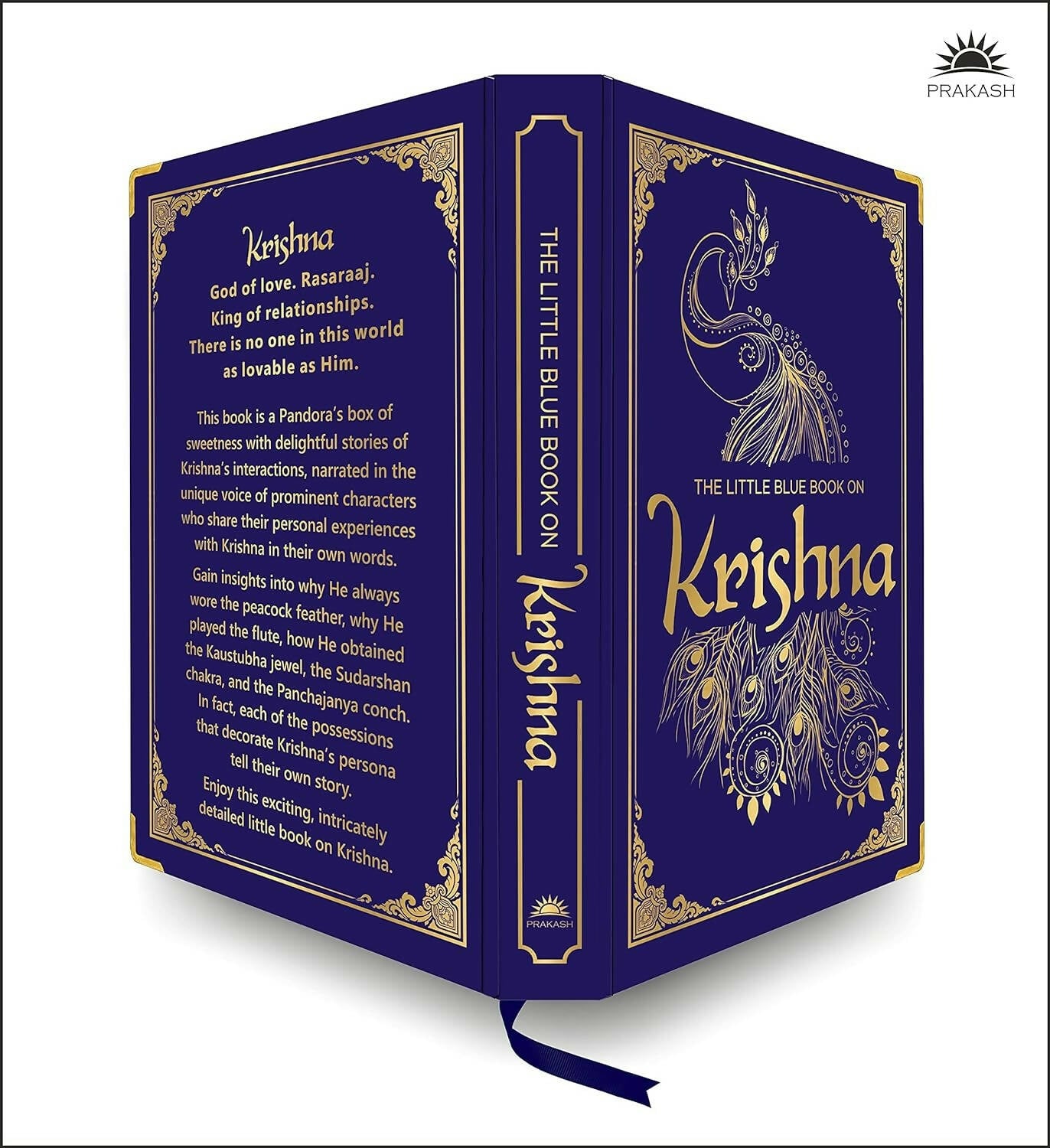The Little Blue Book on Krishna by Shubha Vilas - Distacart