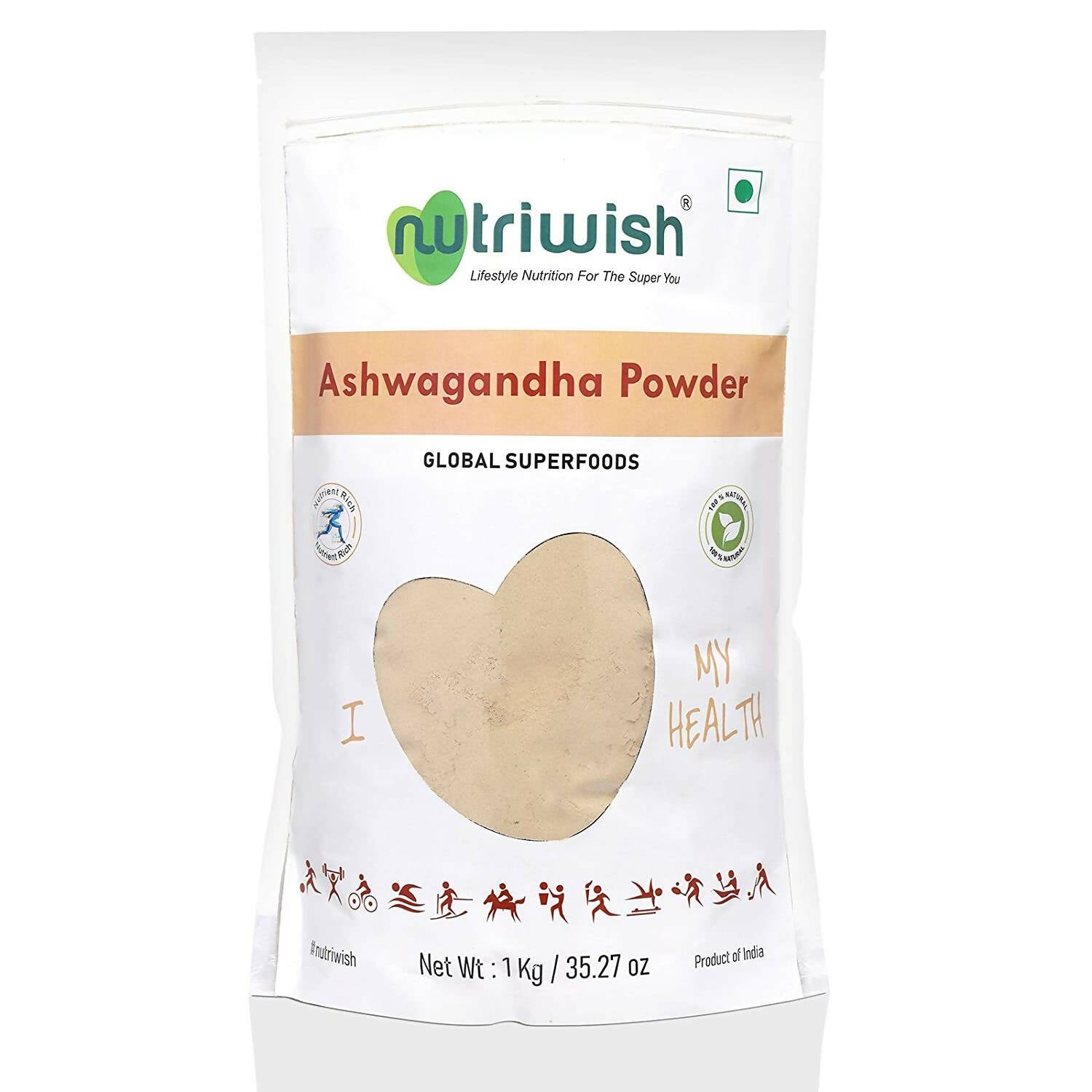 Nutriwish Ashwagandha Powder - Distacart