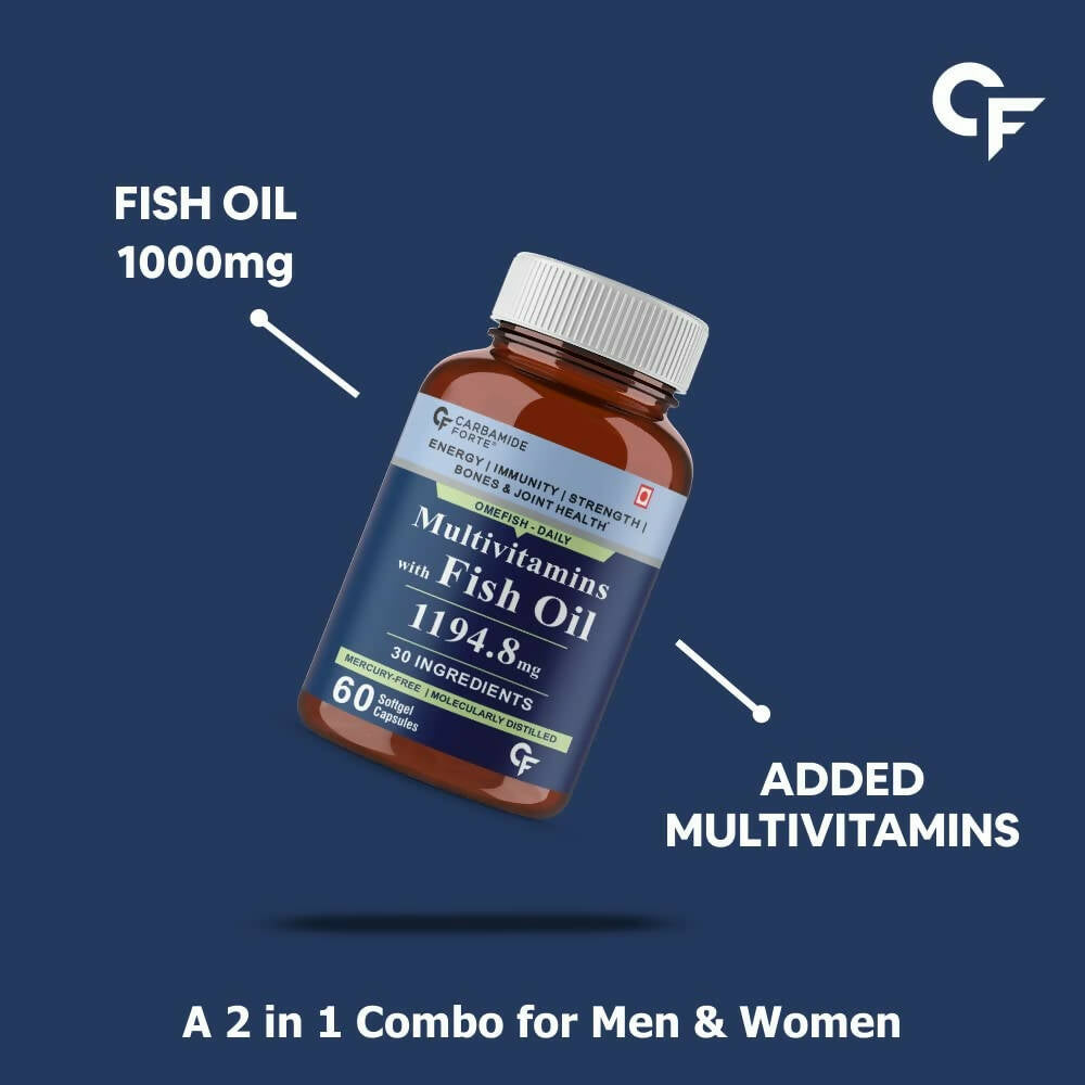 Carbamide Forte Multivitamin with Fish Oil Capsules - Distacart