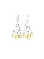 Thumbnail for Bling Accessories Lemon Citrine Semi Precious Stone Earrings