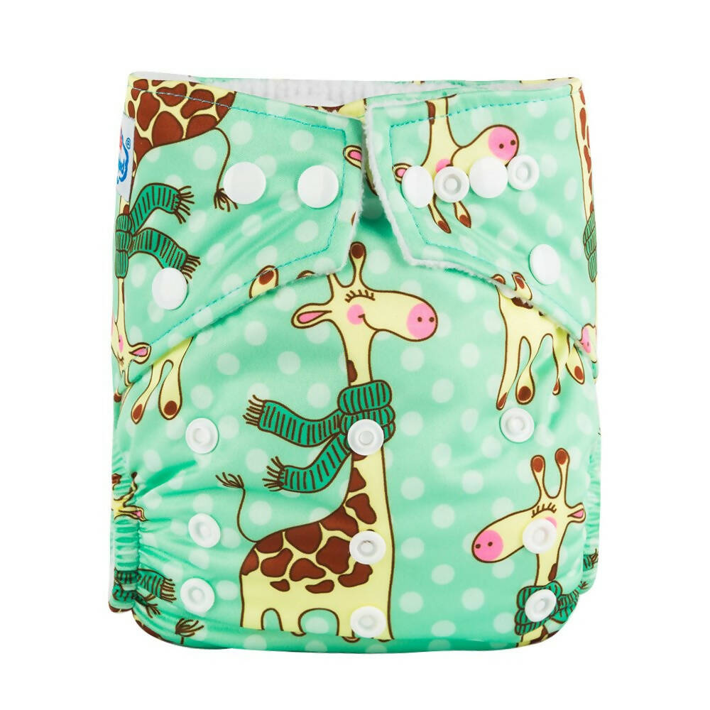 Sunshine Baby Bamboo Charcoal Reusable Diapers for New Born Babies - Distacart