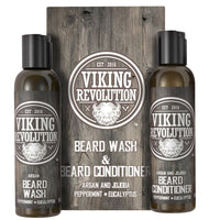 Thumbnail for Viking Revolution Beard Wash and Beard Conditioner Combo - Distacart
