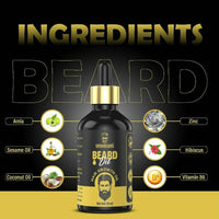 Thumbnail for Urbanguru Men's Beard & Hair Growth Oil - Distacart