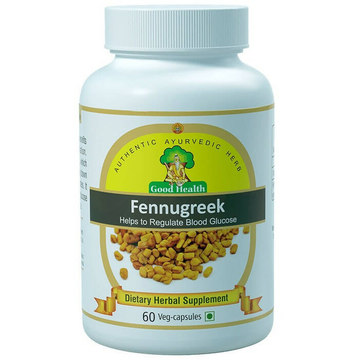 Sushrut Ayurved Good Health Fennugreek Veg Capsules - Distacart