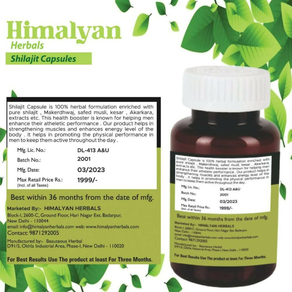 Himalyan Herbals Sj Capsules - Distacart