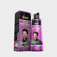 Thumbnail for VCare Shampoo Hair Color Triple Plus - Black Color