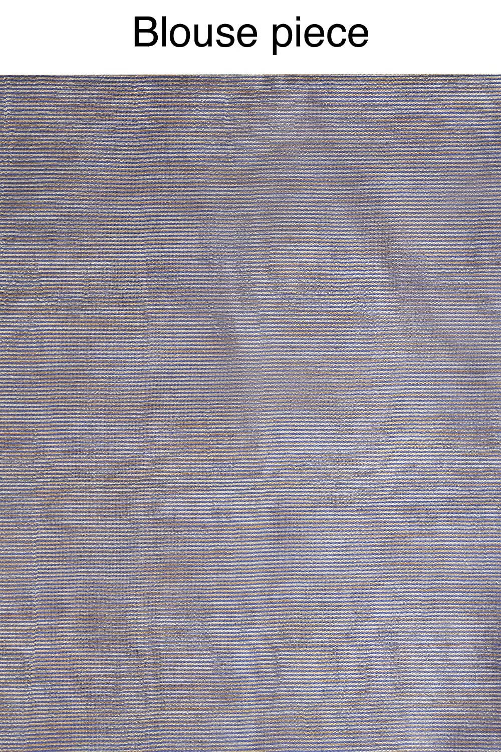 Mominos Fashion Royal Blue Color Bhagalpuri Saree