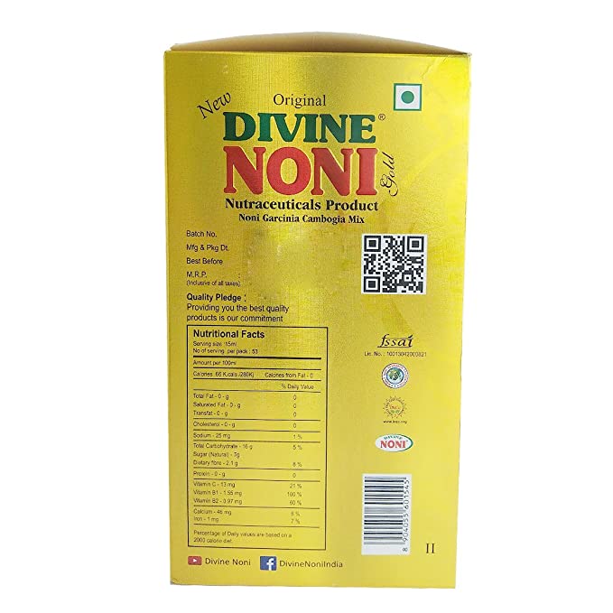 Noni Nutraceuticals Product