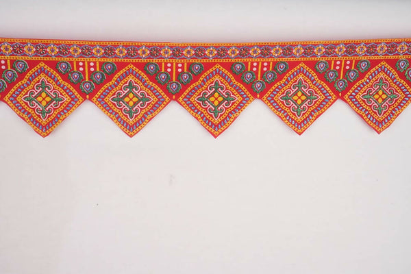 Kundan HandiKrafts Cloth Thoranna (Diamond Shape) - Distacart