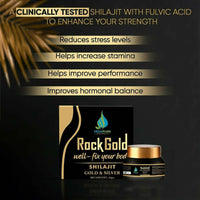 Thumbnail for Vedapure Rockgold Well Fix Your Body Gold & Silver Sj Resin - Distacart