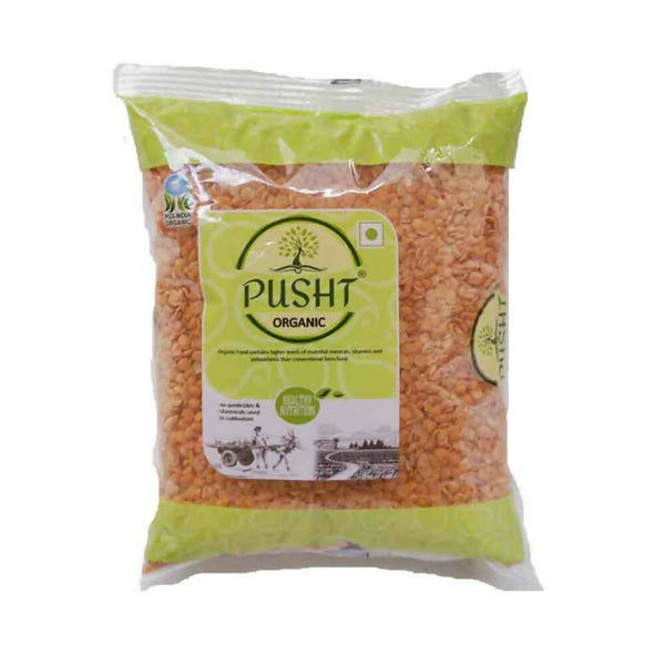 Pusht Organic Masoor Dhuli Dal - Distacart