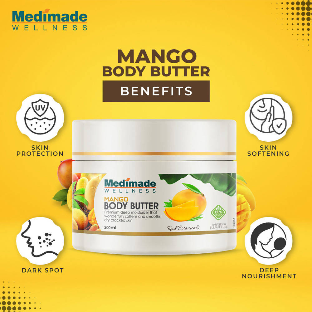 Medimade Wellness Mango Body Butter - Distacart