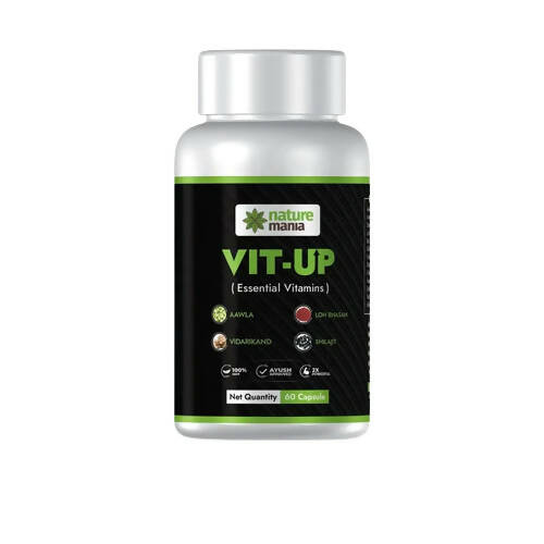 Nature Mania Vit-Up Capsules (Vit D & Vit B12 Multivitamin) - Distacart