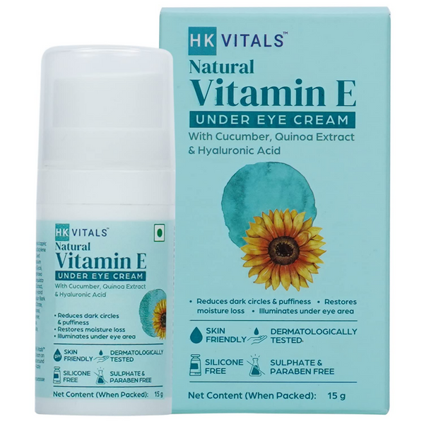 HK Vitals Vitamin E Under Eye Cream - Distacart