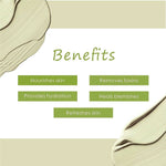 Thumbnail for Vedic Naturals Green Clay With Aloe Vera Powder Peel Off Mask - Distacart