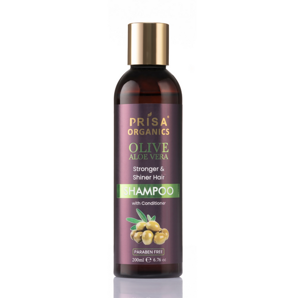 Prisa Organics Olive and Aloe Vera Shampoo - Distacart