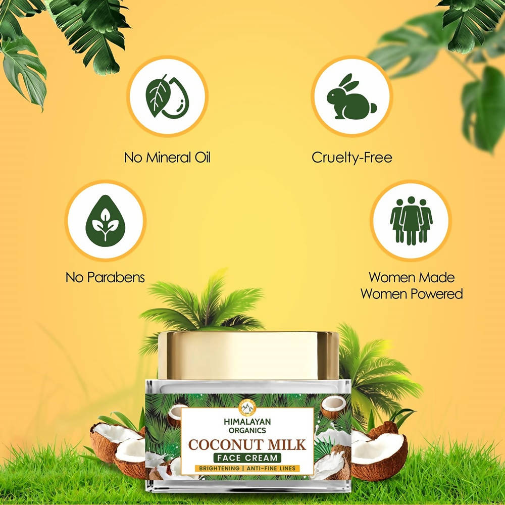 Himalayan Organics Coconut Milk Brightening