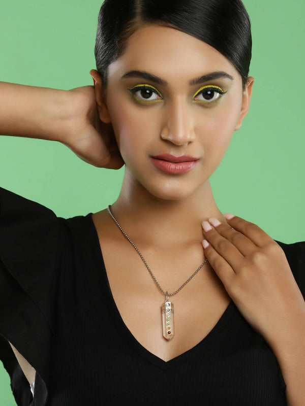 Women's Silver-Plated Chain - Ruby Raang - Distacart