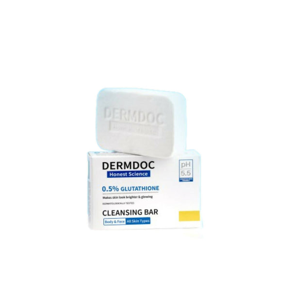 Dermdoc 0.5% Glutathione Cleansing Bar - Distacart